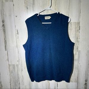 Blarney Woolen Mills Men’s Vest Size Large 100% New Lambswool